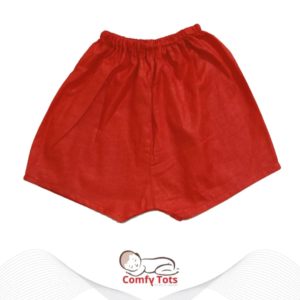 Comfy Tots Half Pant – Handmade Cotton Baby Wear (0–10 Years)