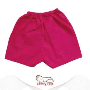 Comfy Tots Half Pant – Handmade Cotton Baby Wear (0–10 Years)