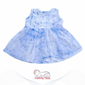 Comfy Tots Embroidery Frock Printed – Handmade Cotton Baby Wear (0–9 Years)