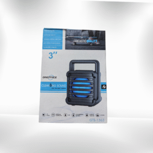 Greatnice GTS-1363 Portable 3” Bluetooth Speaker – Wireless Stereo Sound with Deep Bass