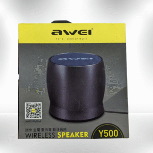 Awei Y500 Wireless Bluetooth Speaker – Portable Mini Soundbox with Powerful Bass