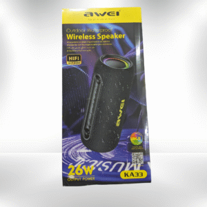 Awei KA33 Wireless Bluetooth Speaker – Portable Stereo Soundbox with Deep Bass