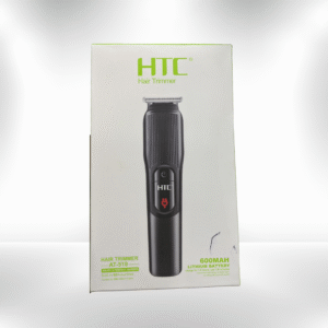 HTC AT519 Professional Hair Clipper – Rechargeable Trimmer for Men