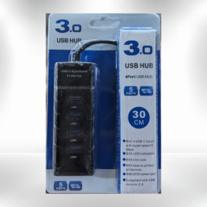 USB 3.0 Hub – High-Speed Multiport Splitter for Laptop & PC