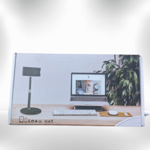 Desktop Metal Tablet Holder – Adjustable Stand for iPad & Tablets