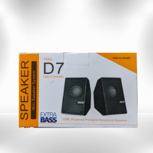 MINI D7 USB Speaker – Compact Portable Speaker for PC & Laptop
