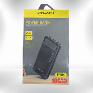 Awei P5K Power Bank – Portable High-Capacity USB Charger