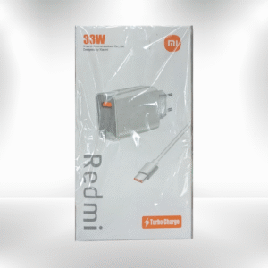 Redmi 33W Turbo Charger – Fast USB Wall Charger for Smartphones